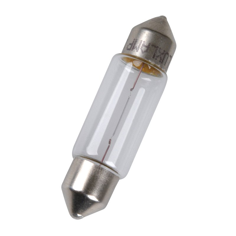 cartrend festoon bulb C10W, 12 volt, 10 watt, 2 pieces